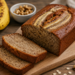 bizcocho de plátano sin azúcar
