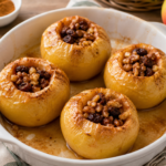 manzanas asadas con canela
