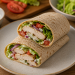 wrap de pollo saludable