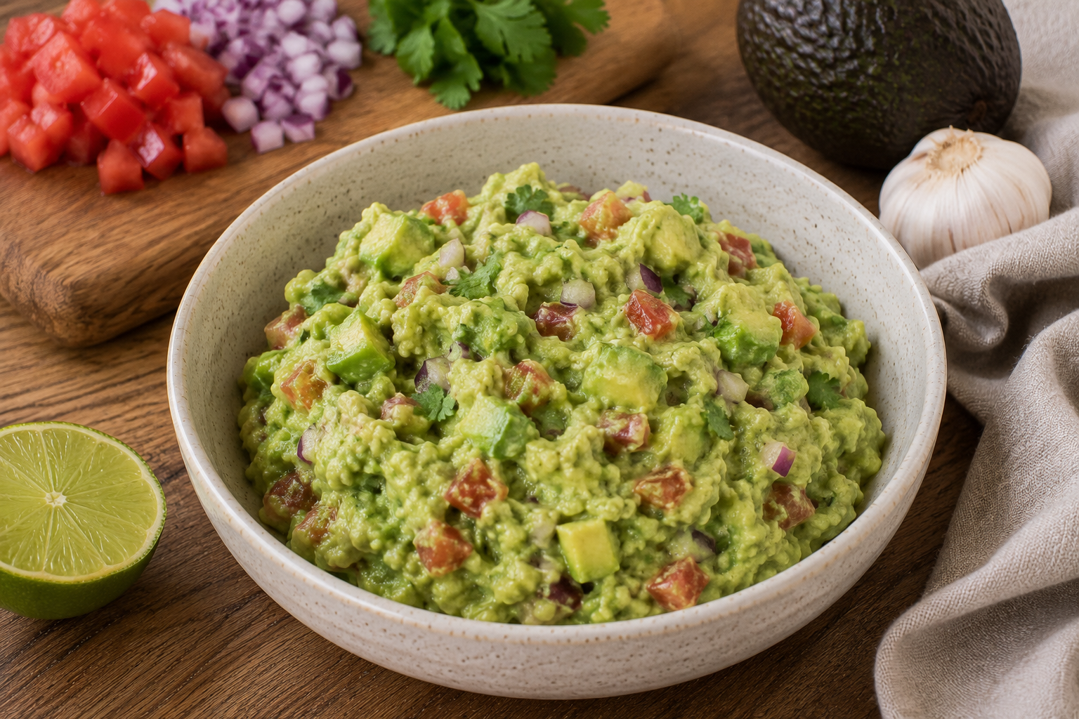 guacamole casero fácil